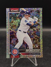 2026 Topps Series 1 Celebration Owen Caissie Confetti #233 (RC) Chicago Cubs