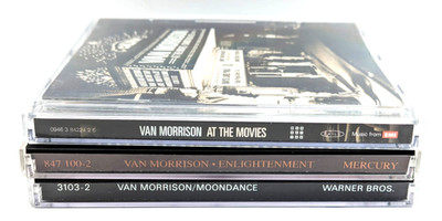 Van Morrison CD Lot Moondance Enlightenment At The Movies
