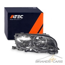 ATEC SCHEINWERFER H7/H7 SCHWARZ GLASKLAR RECHTS FÜR BMW 3-ER E46 COUPE 99-01
