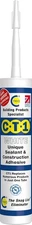 CT1 TRIBRID Unique Sealant & Construction Adhesive - 290ml WHITE