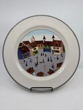 Villeroy & Boch Design Naïf Old Village Square Dinner Plate