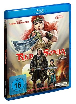 Red Sonja (1985)[Blu-ray/NEU/OVP] Arnold Schwarzenegger, Brigitte Nielsen, Sanda