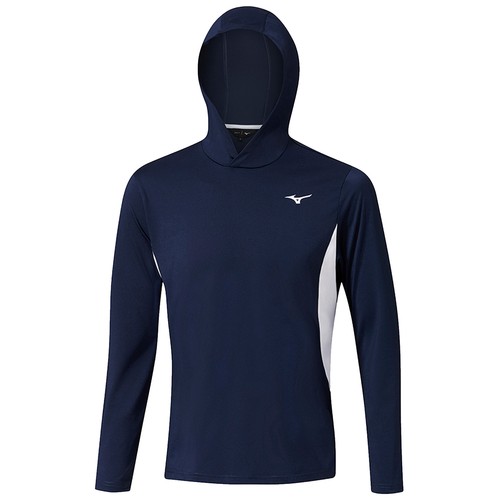 Suéter con capucha Mizuno para hombre estilo G golf ligero tecnología movimiento capa media - Imagen 6 de 9