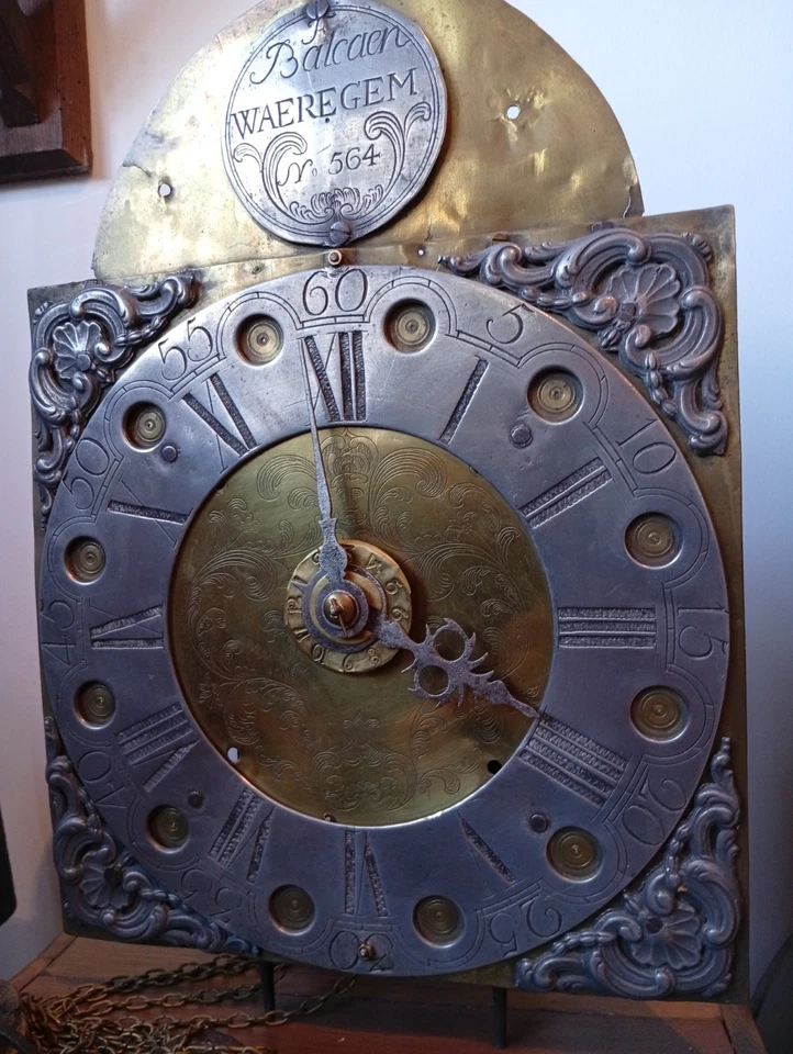 Ancien mouvement horloge, pendule, lanterne - Photo 4/4