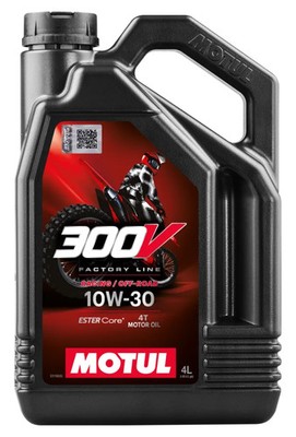 4l Motul 300V Factory Line Off Road 10W-30 Motoröl