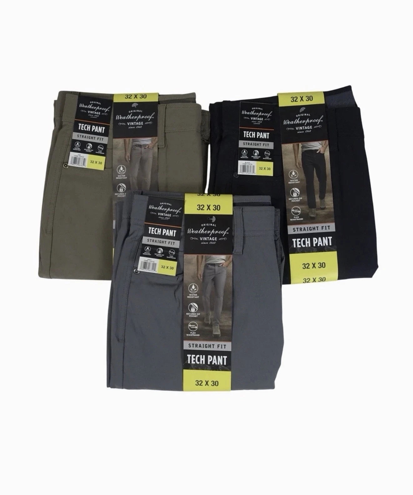 Weatherproof Vintage Men's Tech Pant Stretch Water Resistant 5-Pocket
Opens in a new window or tab