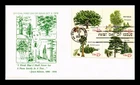 US COVER TREES FIRST DAY ISSUE SETENANT JOYCE KILMER QUOTE