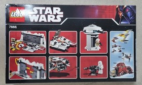 Lego Star Wars 7666 Hoth Rebel Base Retired New Sealed In Box Free Ex Shipping !