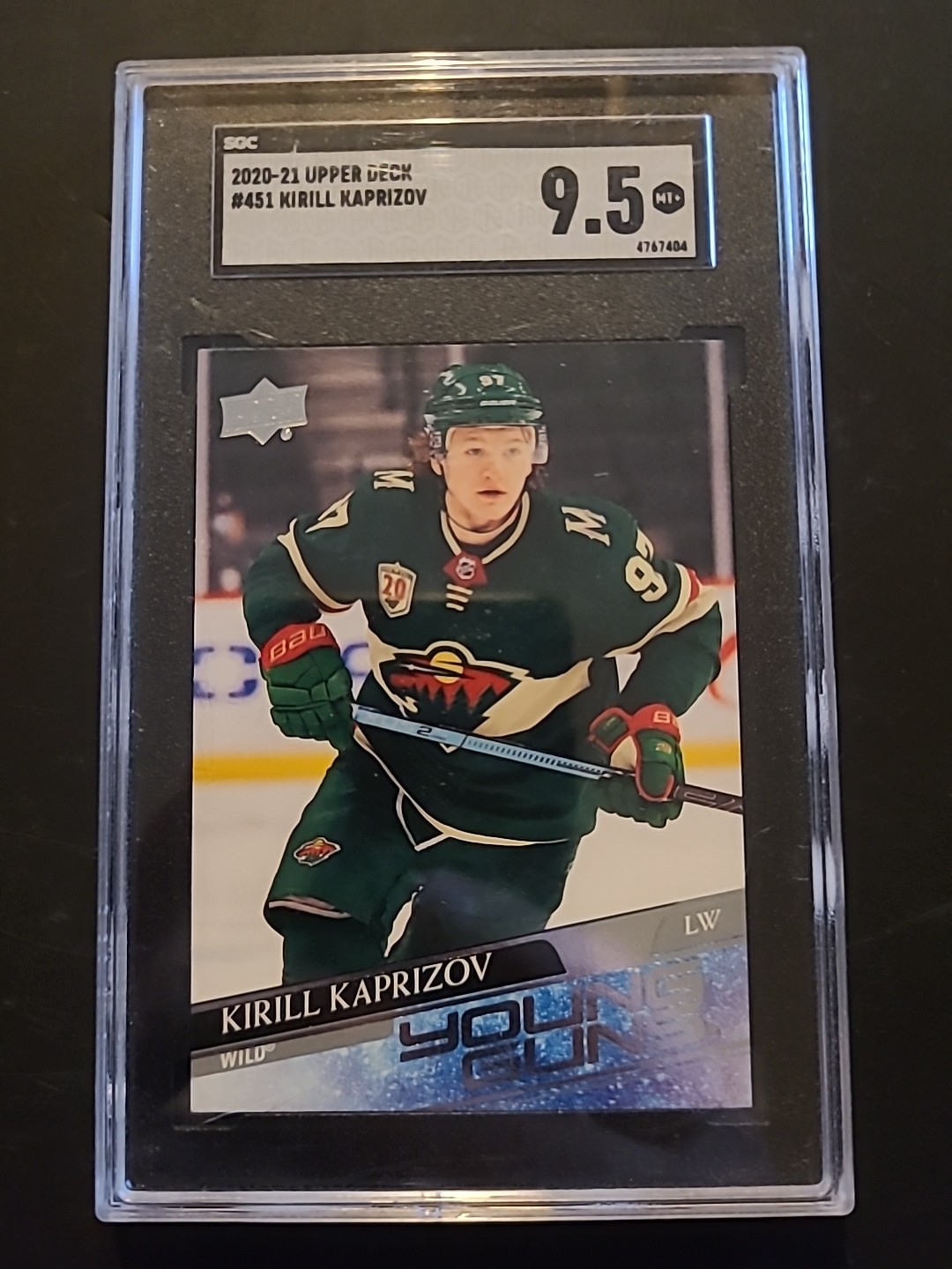 2020-21 Upper Deck - Young Guns Kirill Kaprizov #451 (RC)