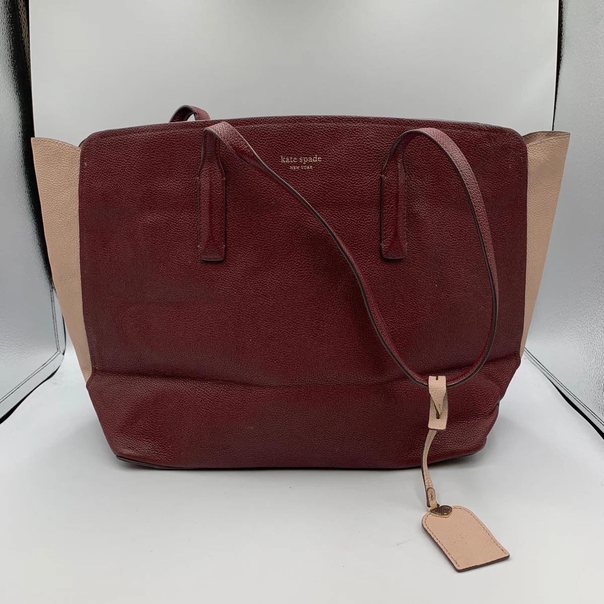 Kate Spade Outlet Burgundy Bags Are Up to 78% Off kate spade Laptop Universal Bag Deep Red/Burgandy Bag New never used display picture 1