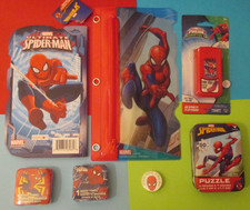 I LOVE SPIDERMAN TOY Flip CELL PHONE + Magic Towels + BOOK + MINI Puzzle + CASE