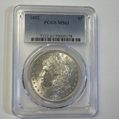 1882-P PCGS MS-61 MORGAN SILVER DOLLAR