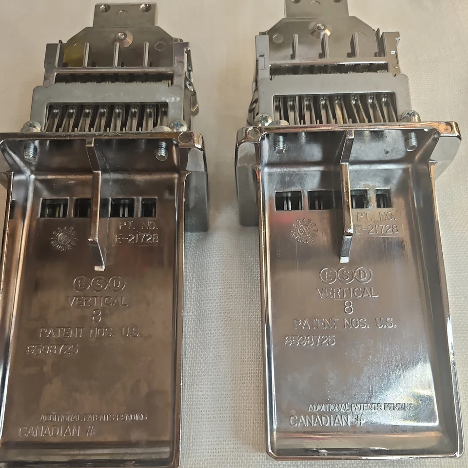 E-21728 ESD Vertical 8 Slides de Moedas Conjunto Para $2 Lote de 2 Slides - Imagem 4 de 4