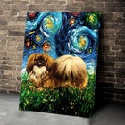 Pekingese Poster & Matte poster - Dog poster Art - Poster To Print - Gift For.