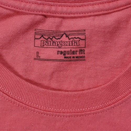 Patagonia Mens Short Sleeve Coral Pocket T-Shirt Size Large - Picture 3 of 10
