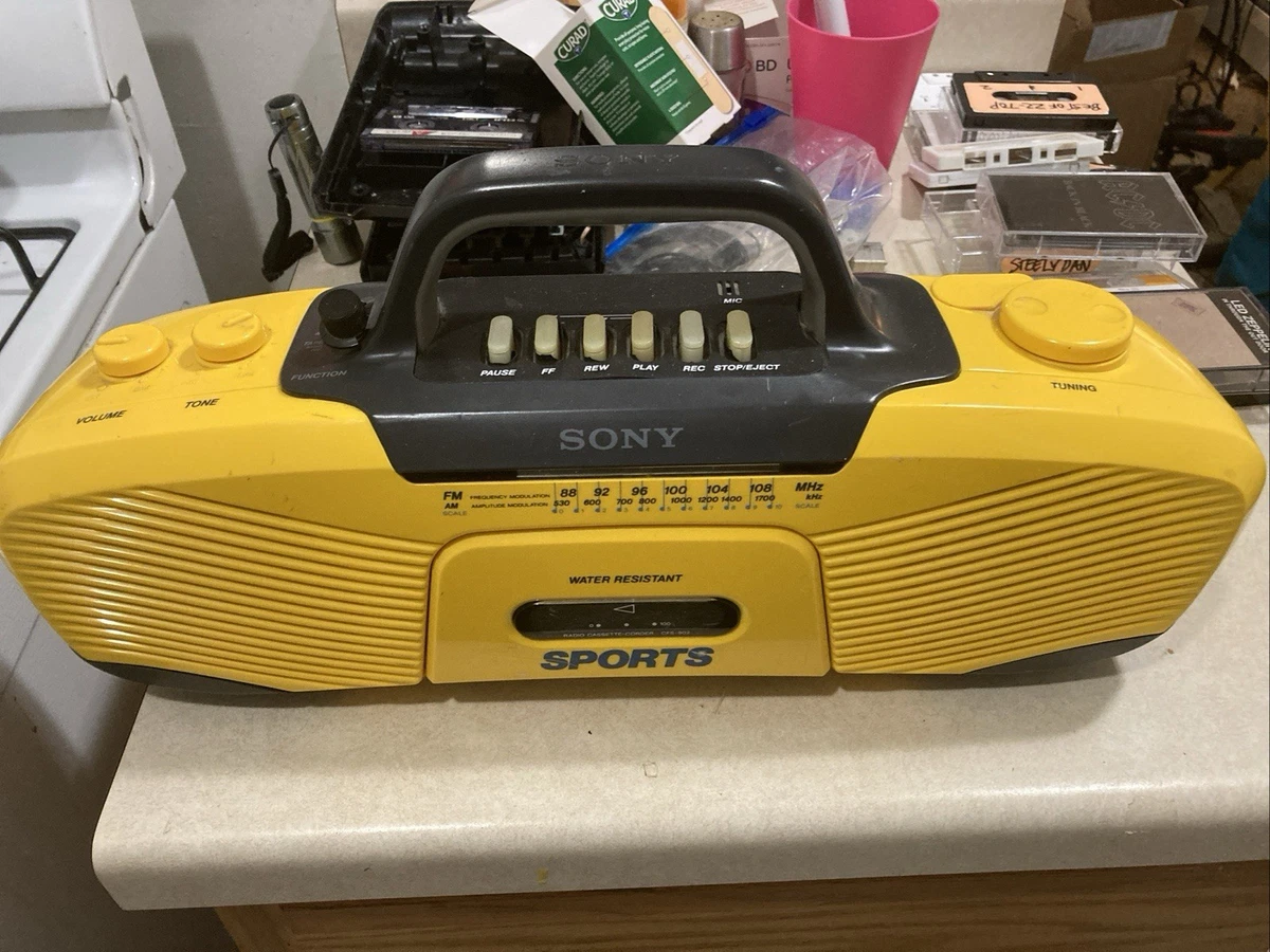 Sony Yellow Portable Stereos & Boomboxes for sale | eBay
