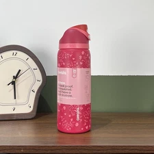 owala 32oz birthday bash PILLOW FIGHT Cherry’s freesip water bottle new 2025.