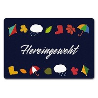 Hereingeweht FußMatte In 40X60 Cm Ohne Rand Mit Herbst-Motiven