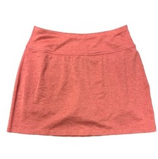 Tangerine Women's Extra Soft Active Stretch Skort Coral Heather XLarge