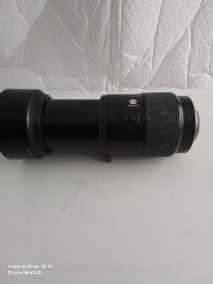 Téléobjectif zoom appareil photo argentique MINOLTA 70-210 AF lens 55mm - Photo 2/4