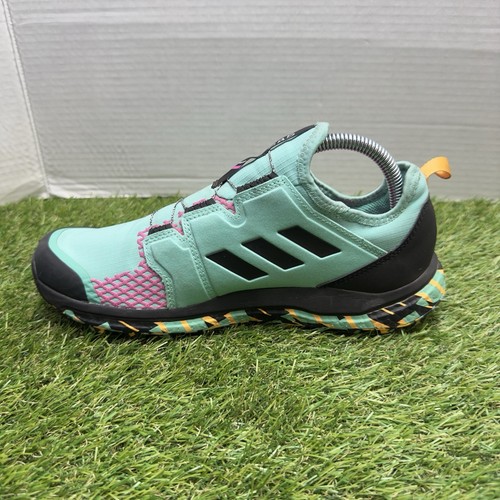 Adidas Terrex 285 BOA grün/pink/schwarz Herren Größe US 6,5 - Bild 4 von 12