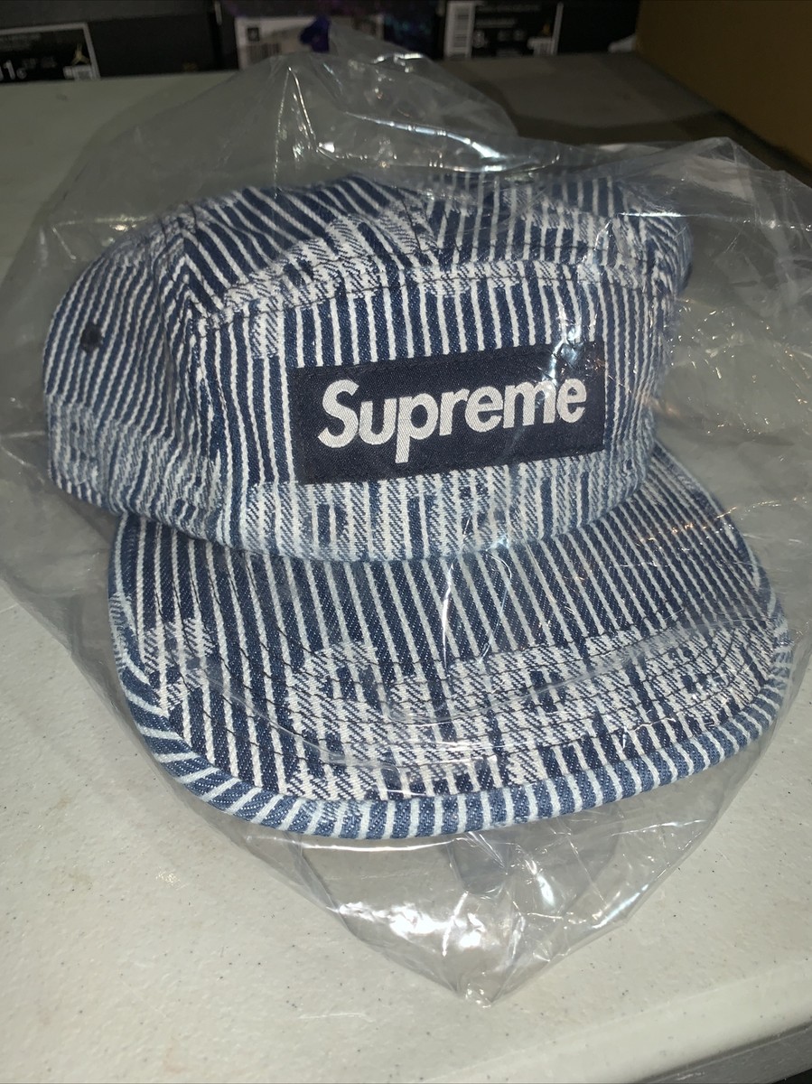 STRIPE【在庫あり】SUPREME 24SS DENIM CAMP CAP Supreme-Denim-Camp-Cap-SS24-