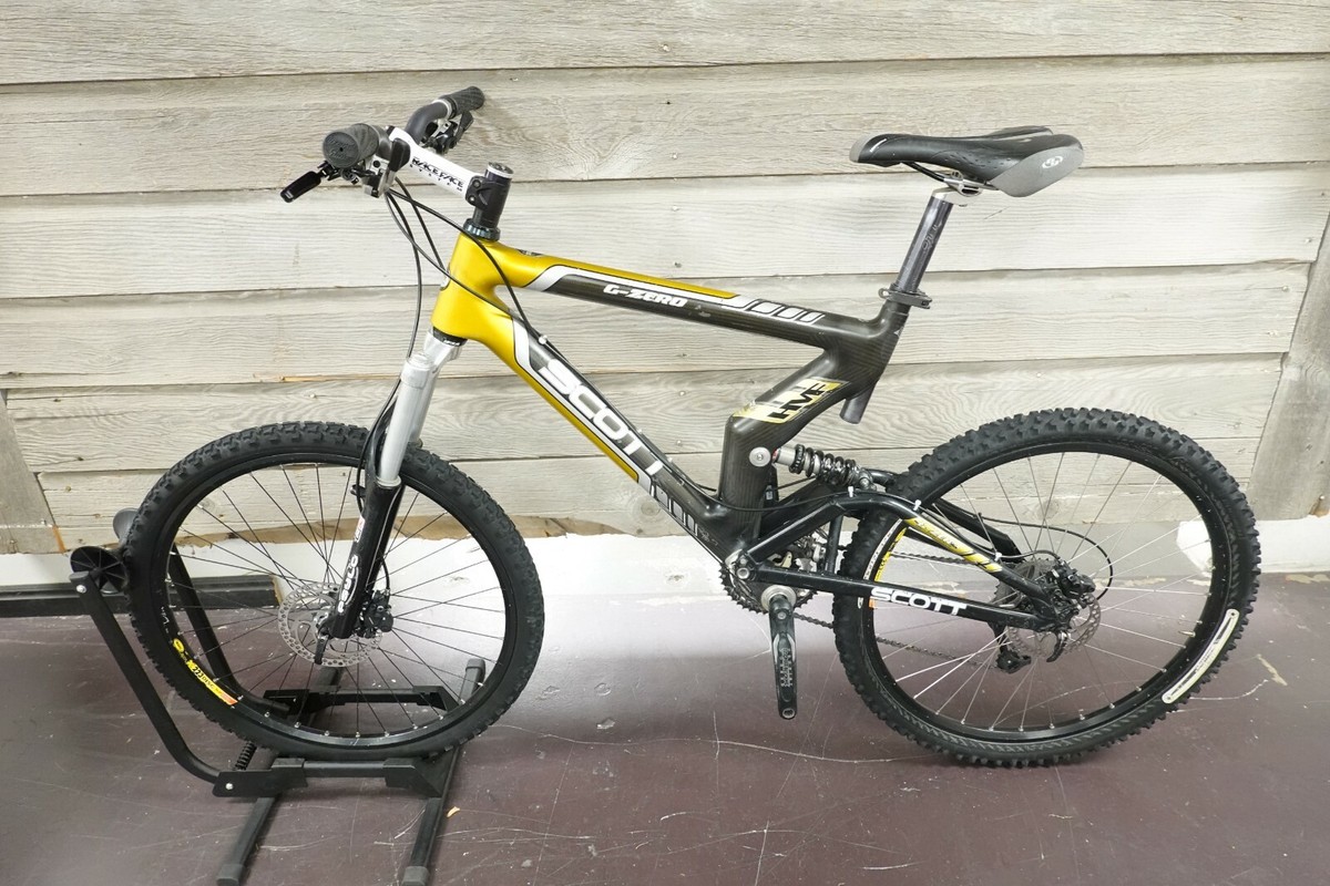 ●G SCOTT Scott Genius ST 900 Tuned Carbon Mountain Bike Green / Black