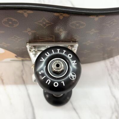 Louis Vuitton x Takashi Murakami skateboard monogram EN13613 panda