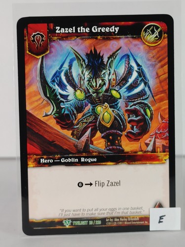 Zazel the Greedy - Twilight of the Dragons - 20/220 - WoW TCG - uncommon - Picture 12 of 16