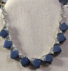 Vintage Coro Stamped Statement Piece Necklace Choker Hook Closure 15 in — photo 3