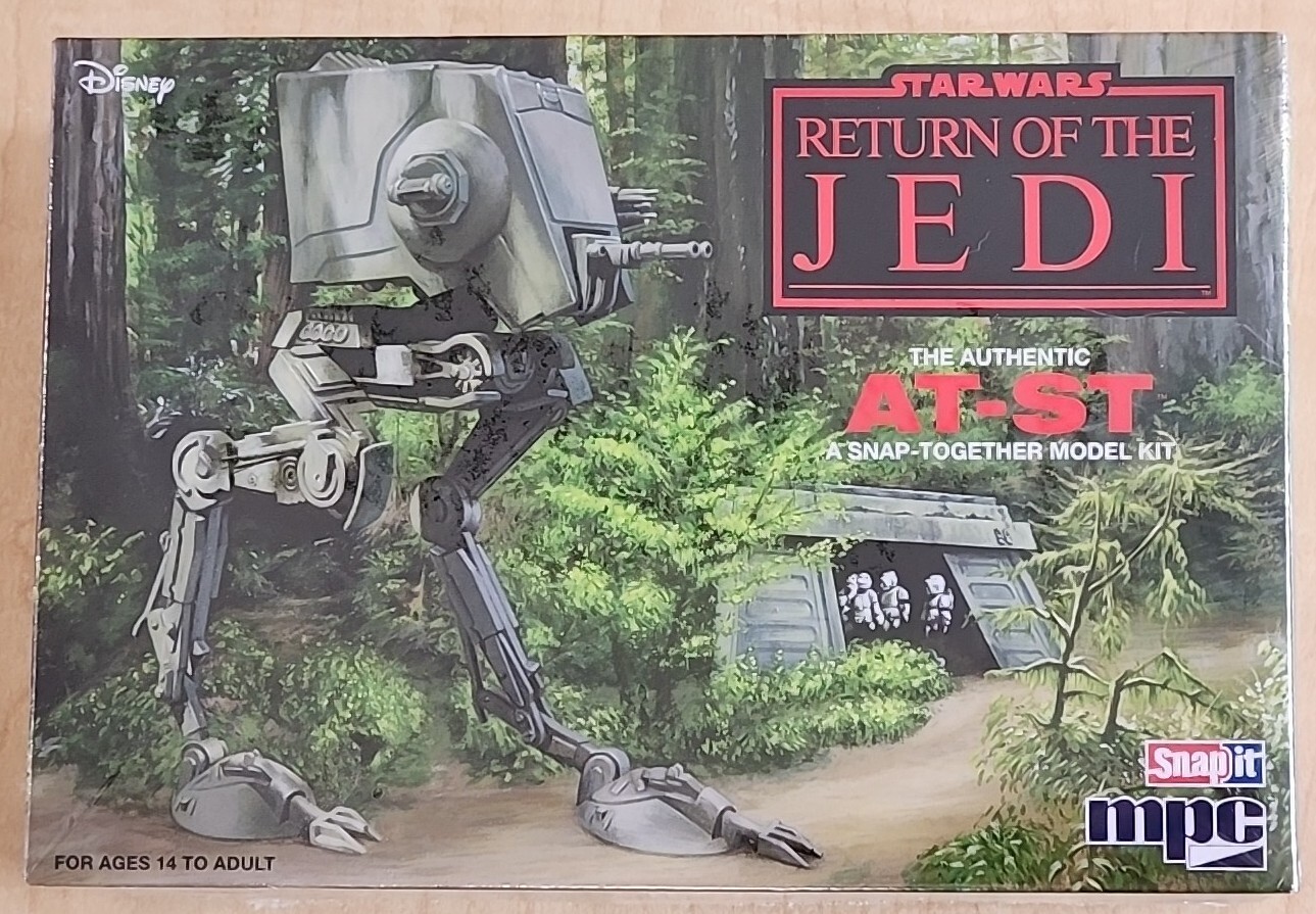 MPC966 Star Wars Return of the Jedi AT-ST Walker Plastic Model Kit