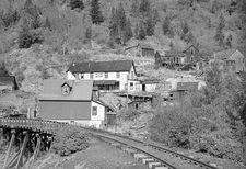 1940 Gold Mining Town Ophir, Colorado Vintage Old Photo 13" x 19" Reprint