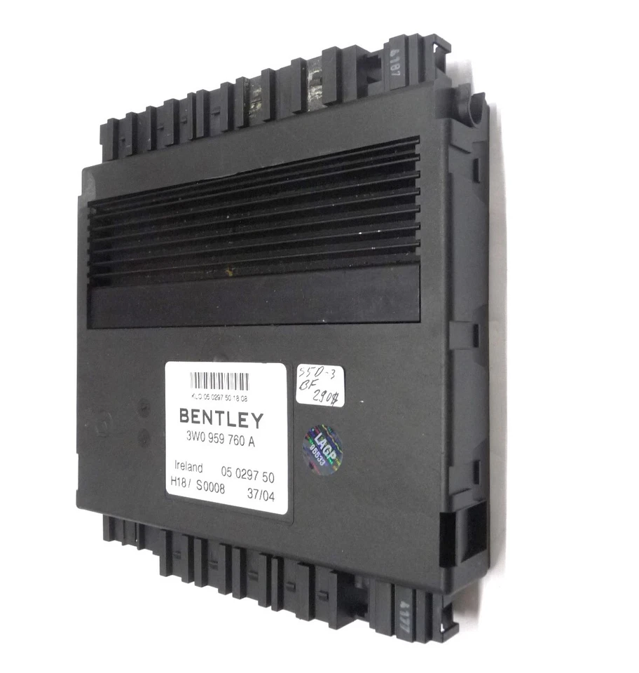 Módulo de control de asiento delantero izquierdo Bentley Continental GT 2003-2010 3W0959760A OE A1 Foto 4 de 4