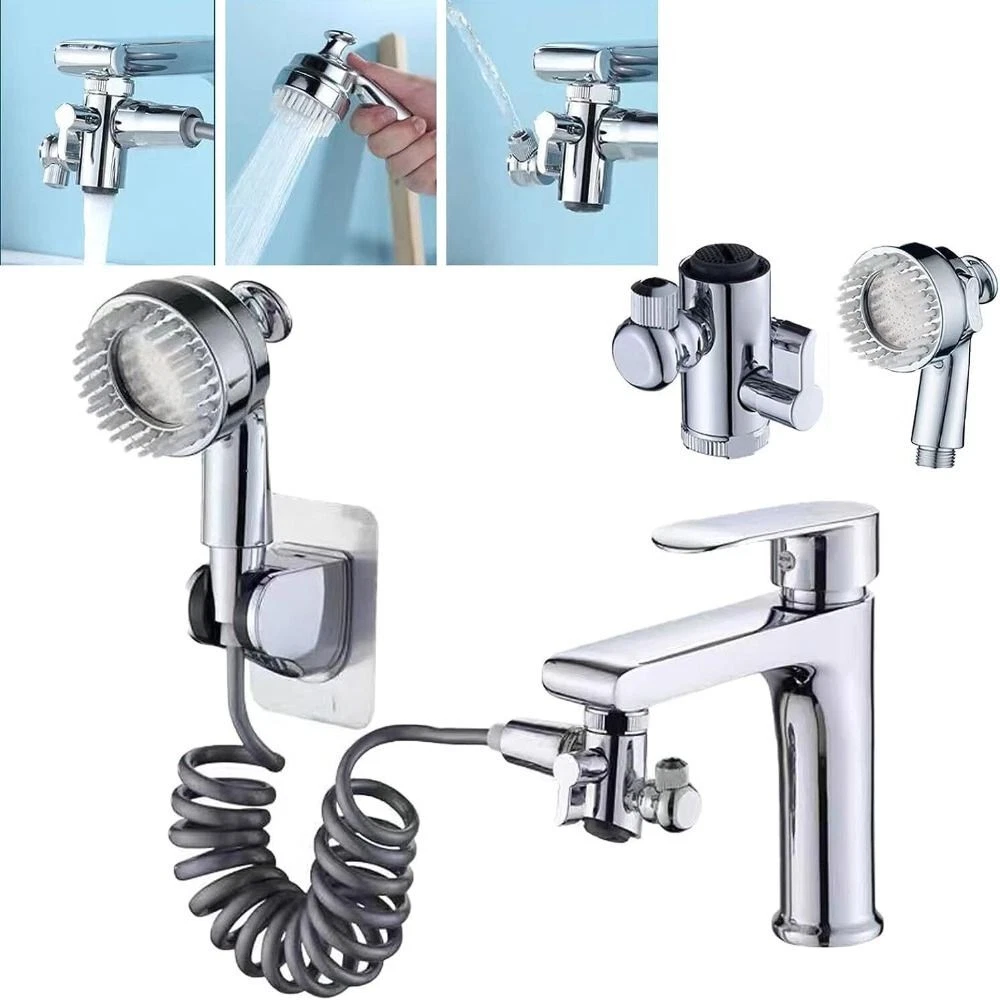 Multifunction Universal Water Taps 3 in 1 Shower Head Bathroom