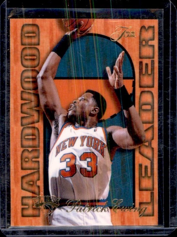 1995-96 Fleer - Flair Hardwood Leader #18 - Patrick Ewing