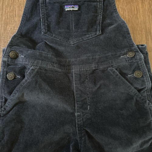 Patagonia Overalls Size Small Youth Carpenter Farmer Corduroy Blue One Piece S - Picture 4 of 12