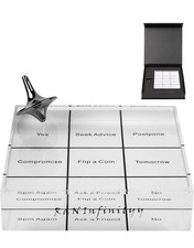 Paperweight Spinning Top Decision Maker - Unique 4 in 1