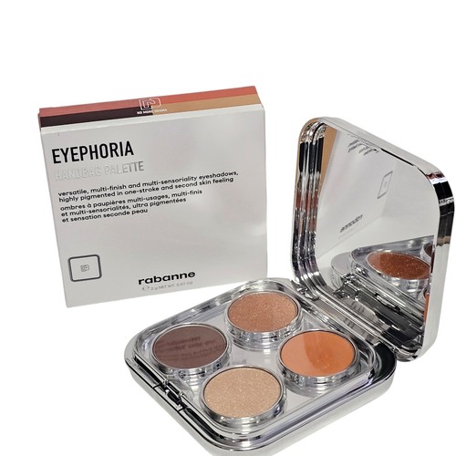 Rabanne Eyephoria Handbag Palette NO MORE DRAMA Full Size New Metal Matte Brown - Picture 11 of 11
