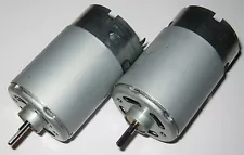 2 X Mabuchi 555 12V DC Electric Motor - Model Boat / Ship / Train Engine Motors