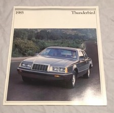 1985 Ford Thunderbird Sales Brochure