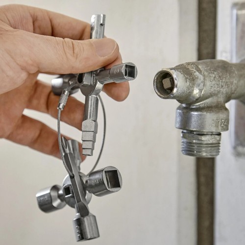 Sistemas de armario utilitario de gas con cierre de gas universal Knipex 00 11 01 - Imagen 6 de 11