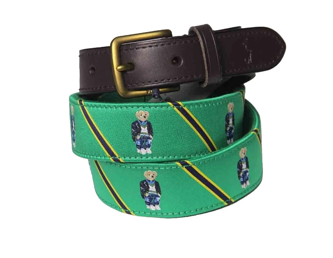 Cinturones Polo Ralph Lauren imitación de cuero para hombres