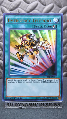 Yu-Gi-Oh! - Teletrasporto Di Emergenza (HSRD-EN054) - High-Speed Riders - 1a Edizione - Ultra Rara
