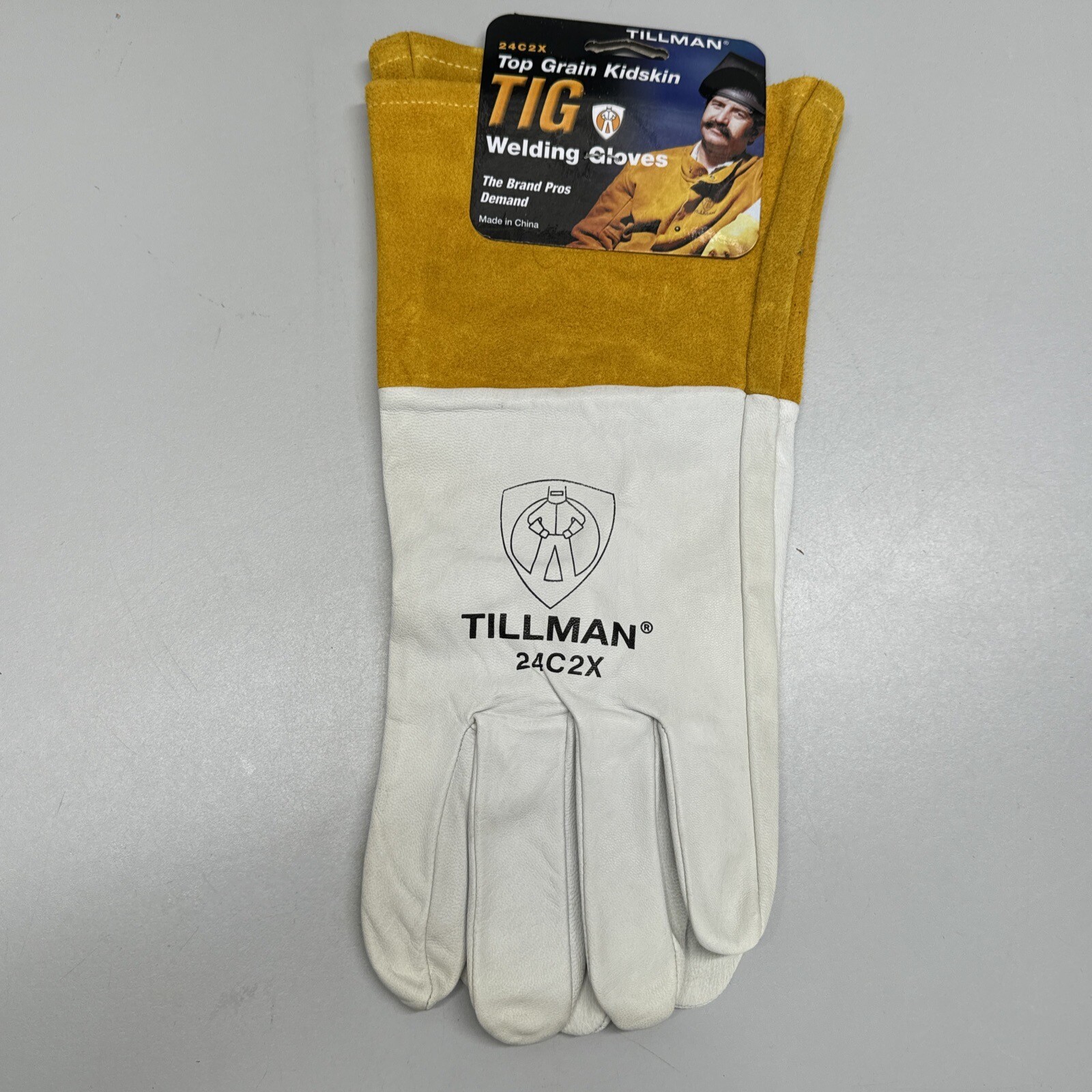 Tillman 24C Top Grain Kidskin 4" Cuff TIG Welding Gloves 2XLarge eBay