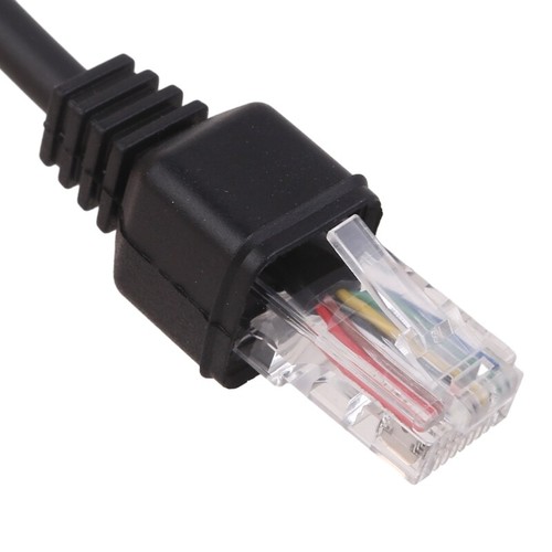 RJ45 Wire Microphone Speaker Spring Line For Yaesu FT450 FT817 FT857 FT897 Radio - Zdjęcie 6 z 8