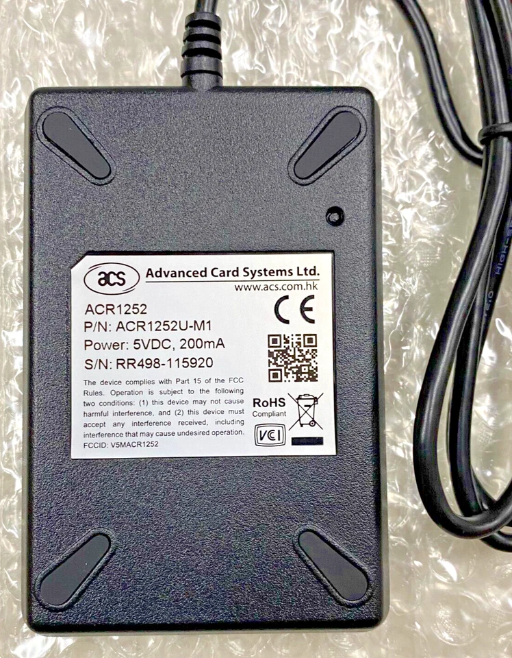 ACS ACR1252U-M1 ACR1252U-M1 Card Reader USB (OFFERS WELCOME) - Image 4 of 4