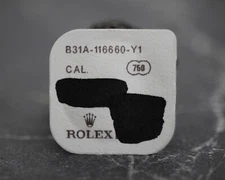 BRAND NEW Rolex 31A-116660 Chromalight Lume Bezel Insert Dot Original 116610