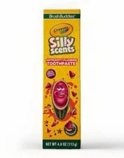 Kids Crayola Silly Scents (4 Oz) Tube Watermelon Flavor Fluoride Toothpaste New