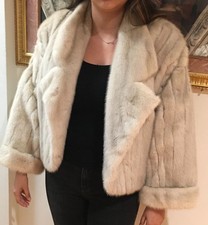 Saga Mink Short Fur Coat Sze M