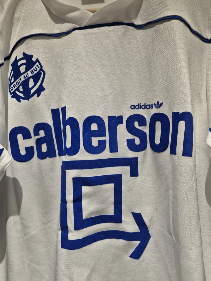 Maillot OM Marseille Giresse Coupe De France Saison 1986-1987 - Photo 2/4